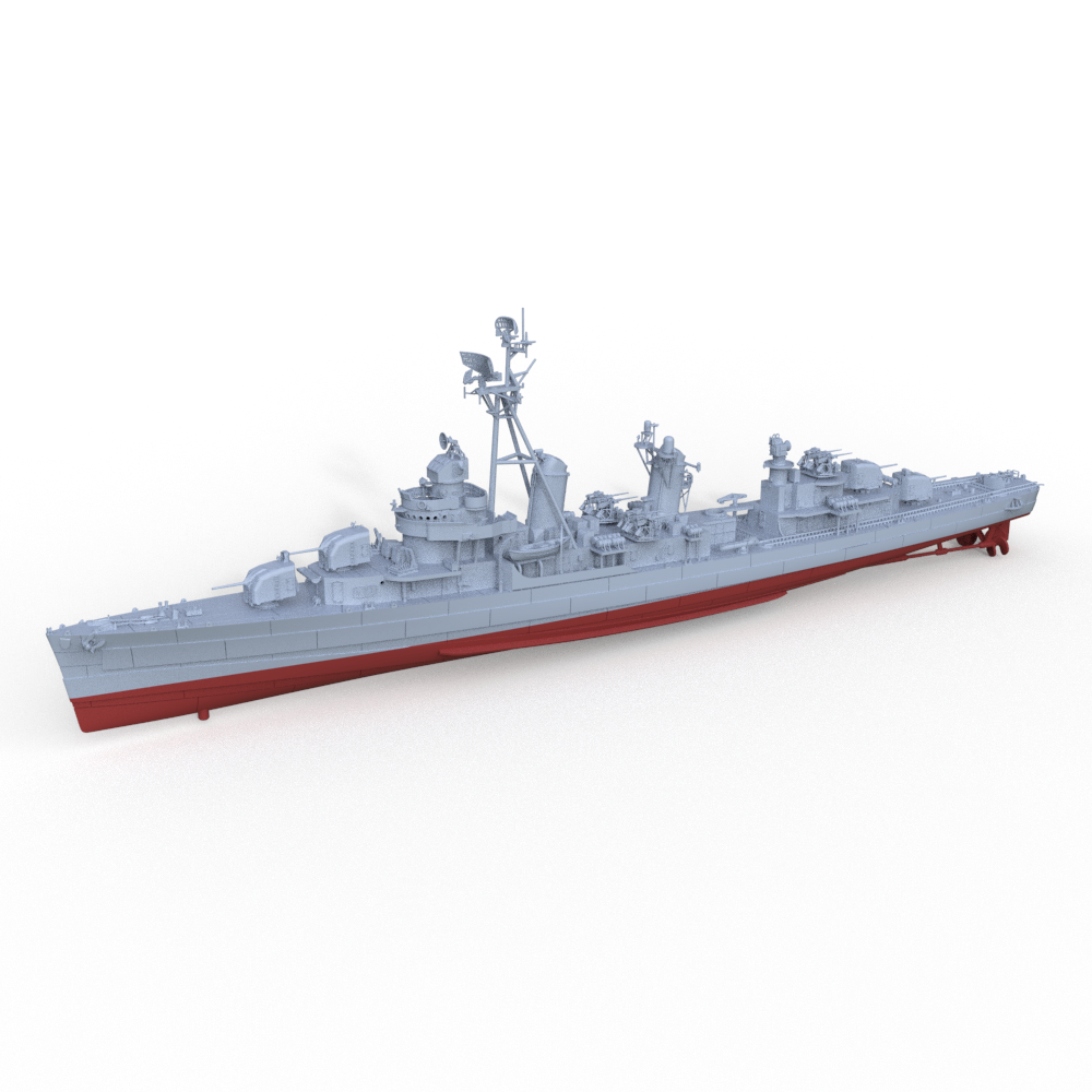 Model Kit Destroyer - MRY-SFW SSC729 1/350 1/700 Military Model