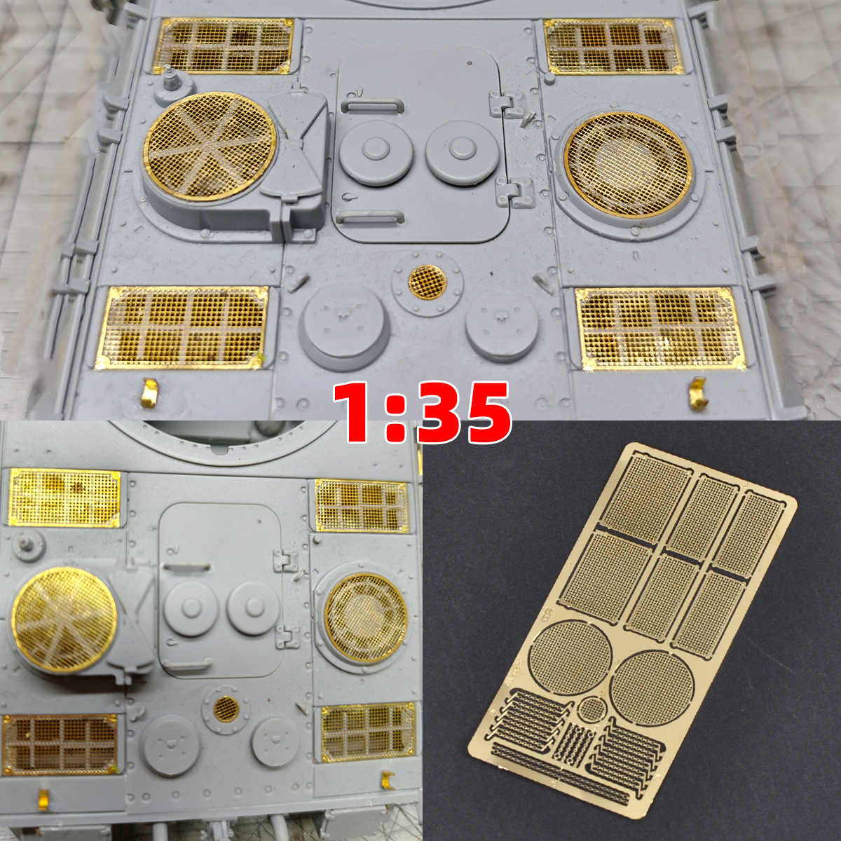 Model Kit Motor - 1/35 photo eatch Scale model kit