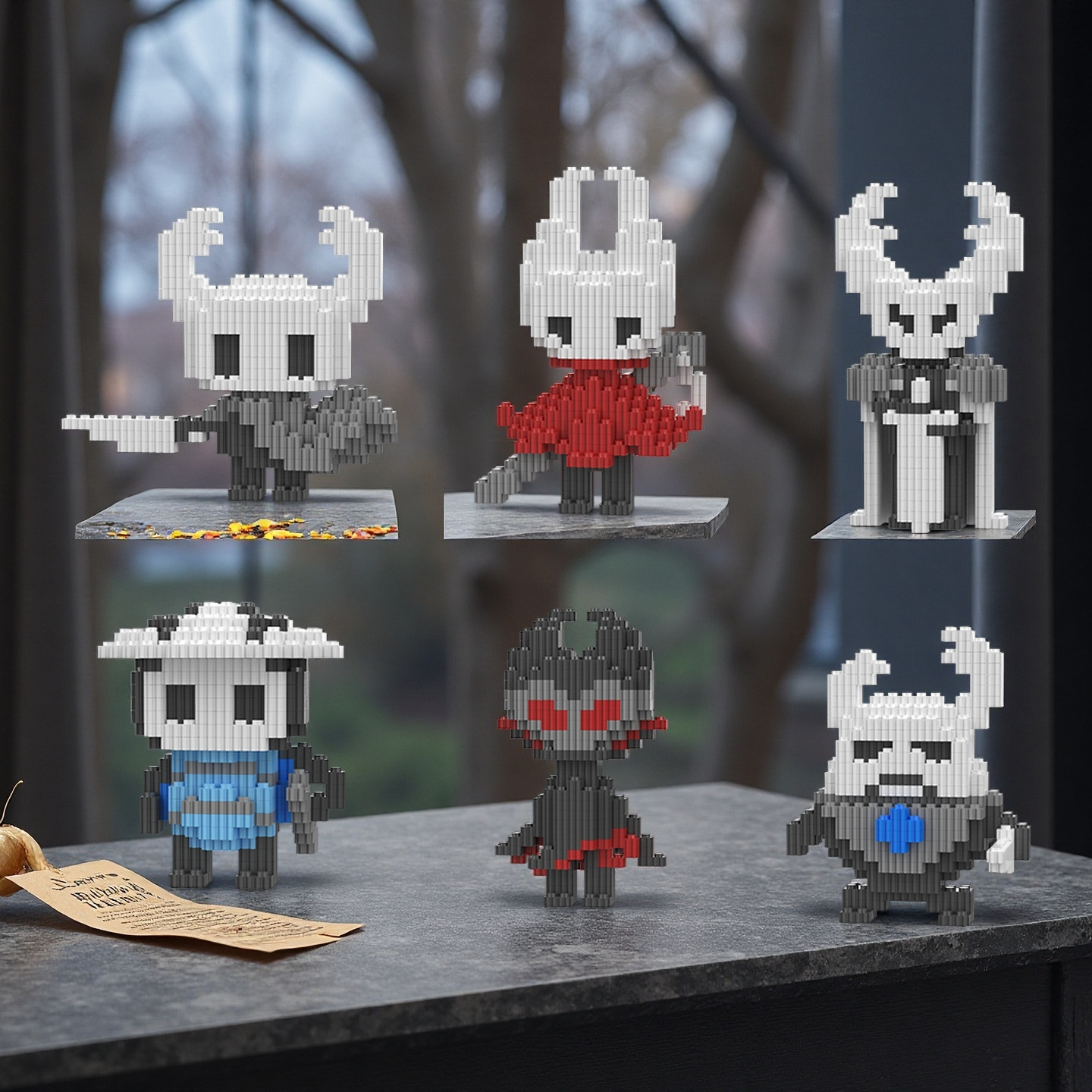 Model Kit Knight - NEW Hollow Popular Knight Building BlockSet