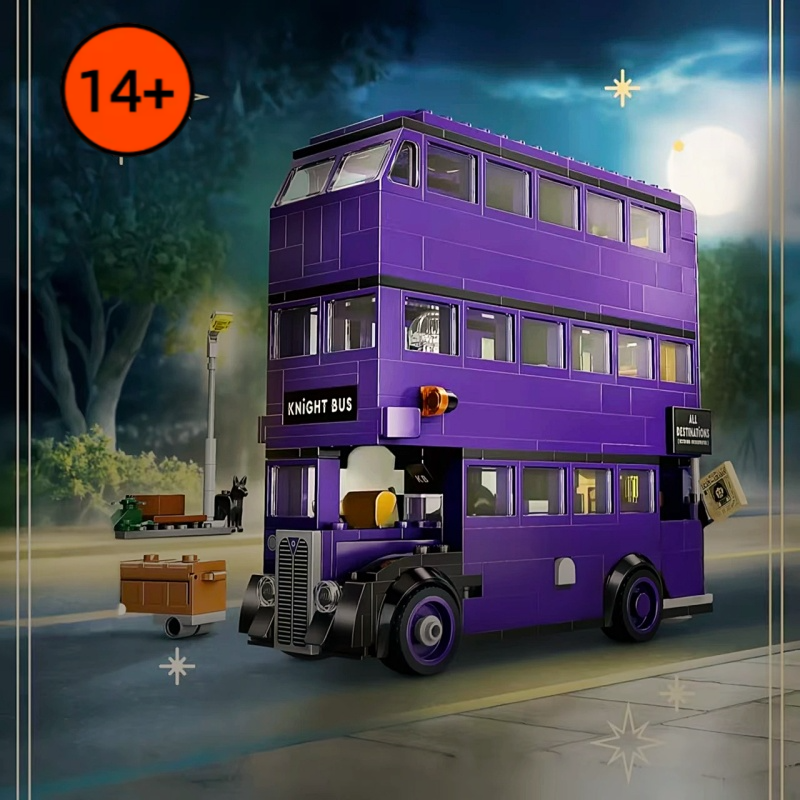 Model Kit Knight - New Arrival 499PCS Knight Bus Adventure