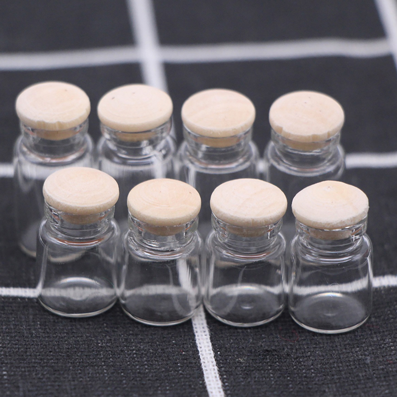 Model Kit Fantasy - 4Pcs/set Mini Glass Candy Bottle Dollhouse