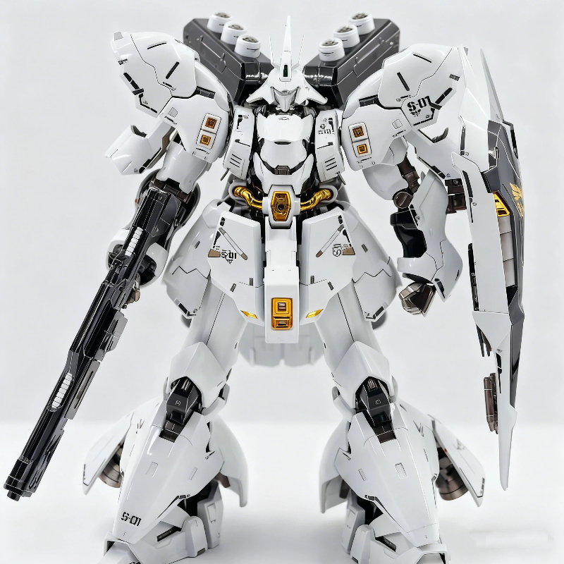 Model Kit Shooting Star Dragon - RG 1/144 MSN-04 Sazabi White Star