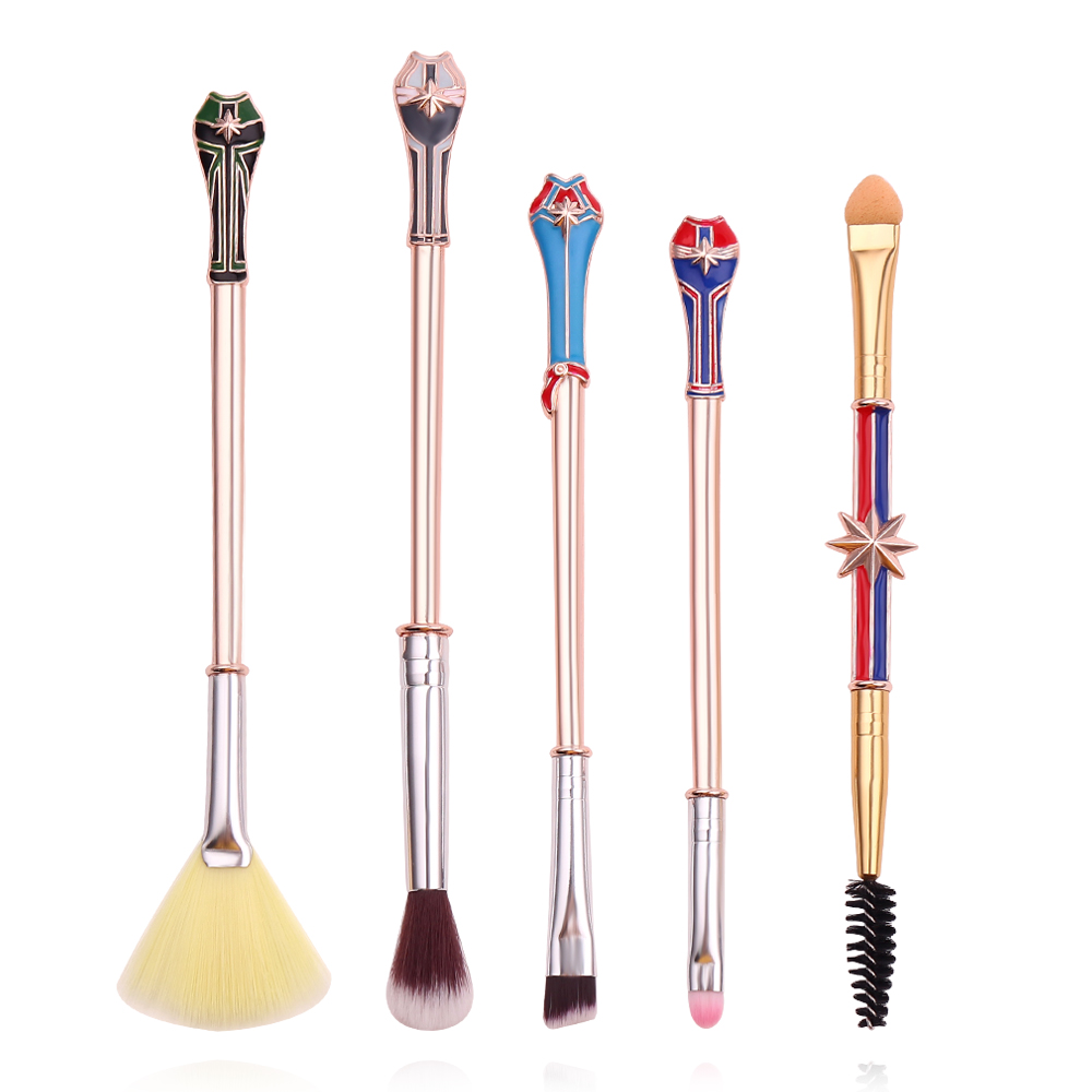 Model Kit Tool - 5pcs/set Avengers Captain Makeup Brush Cosplay