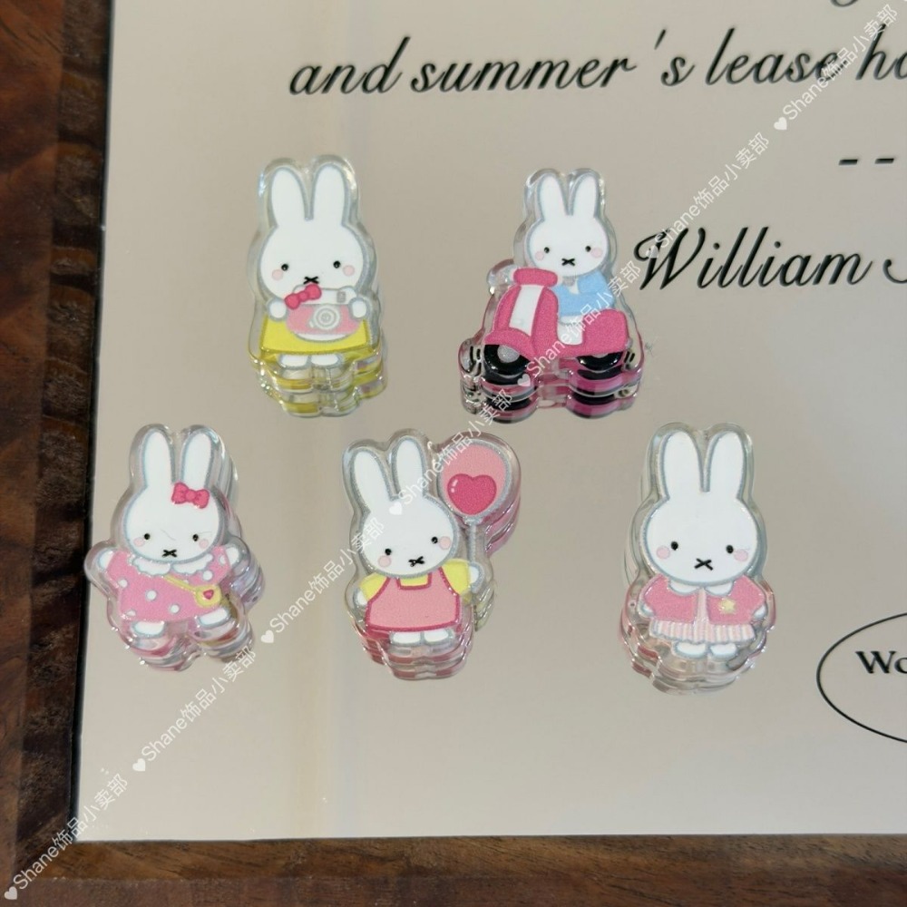 Model Kit Mobil - Acrylic Miffy Rabbit Beads DIY Accessory