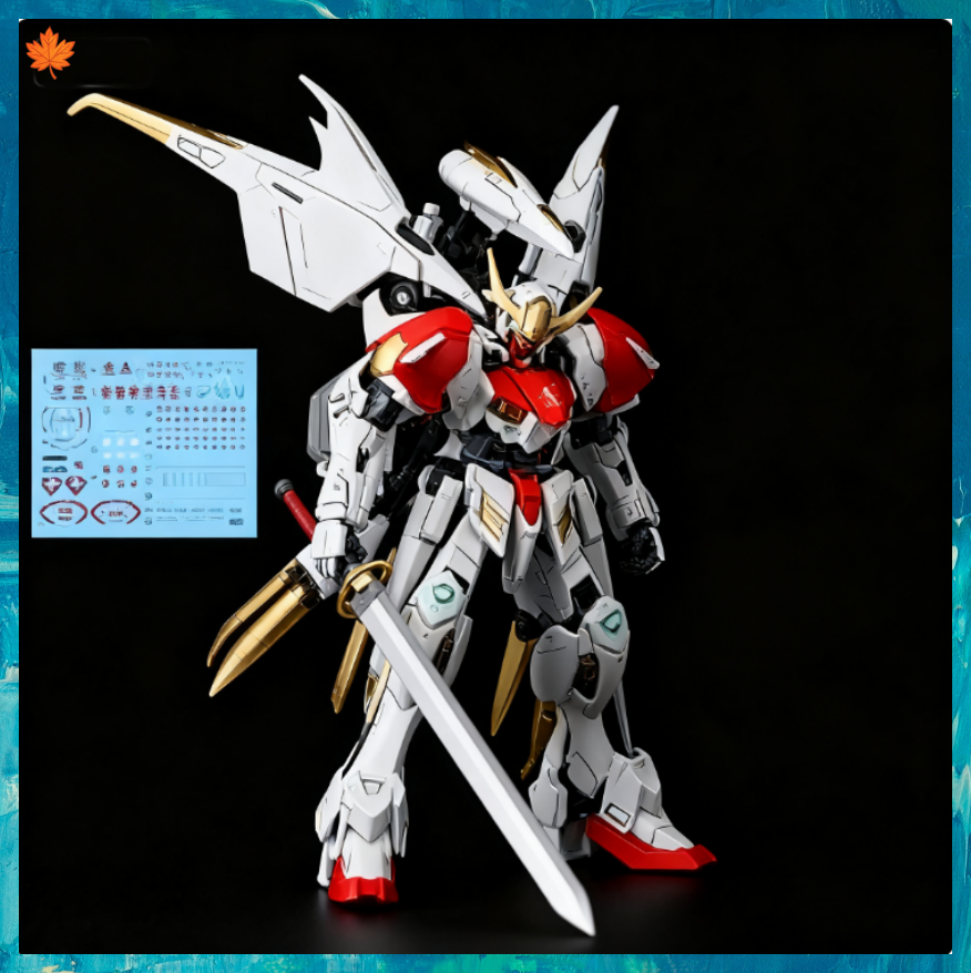 Model Kit Gundam Mg - Gk 1/144 Barbatos Lupus Rex Iron