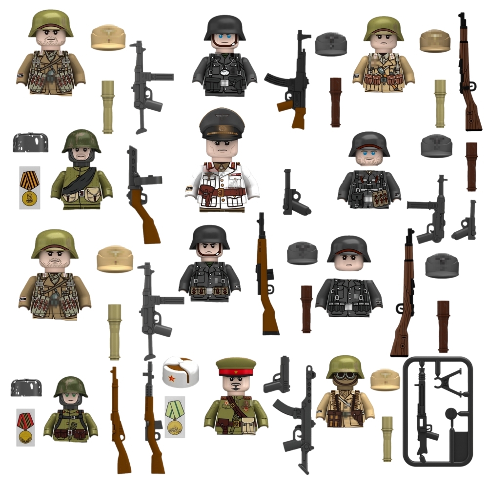 Model Kit Wall E - Military affairs Private Soviet Infantry Afrika