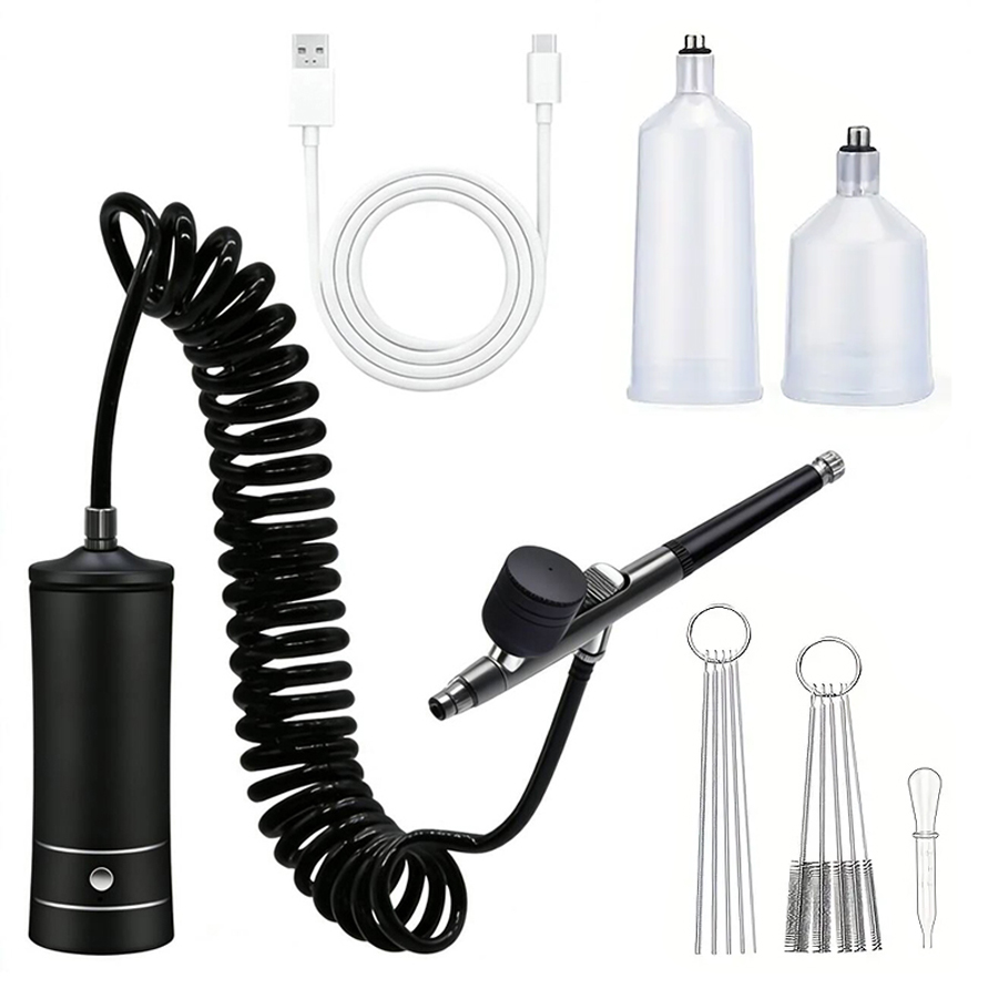 Model Kit Nippers - Portable Airbrush Kit With Compressor Cleaning