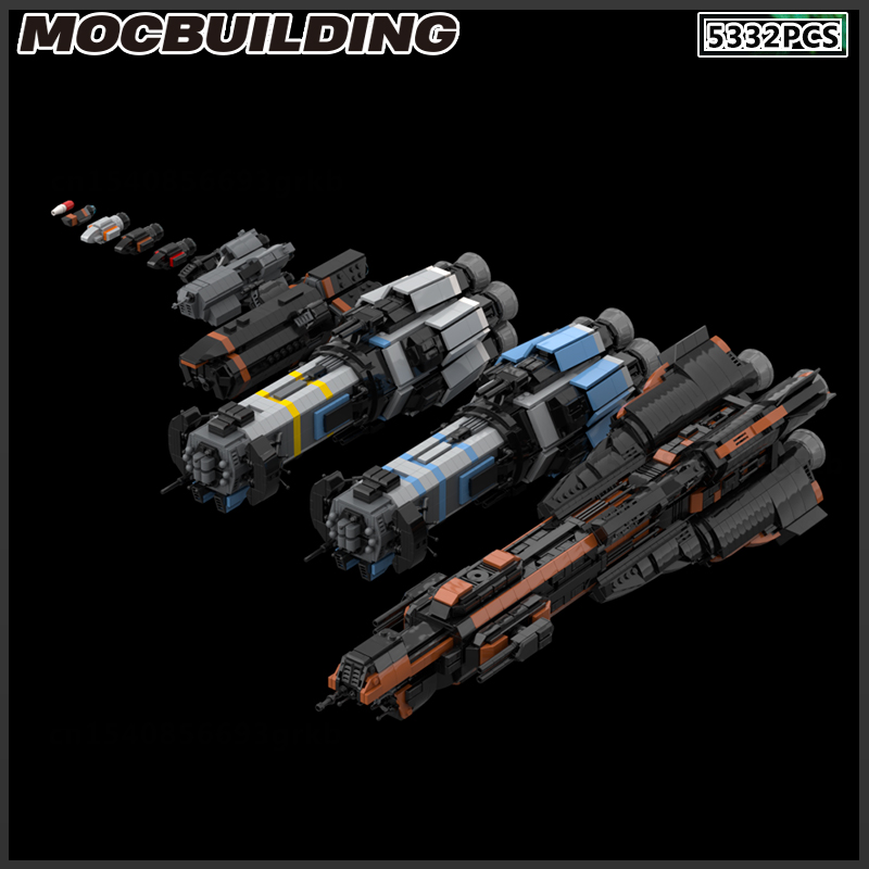 MOC Building Block Space Ship  – Model Kit Destroyer recenzja i cena