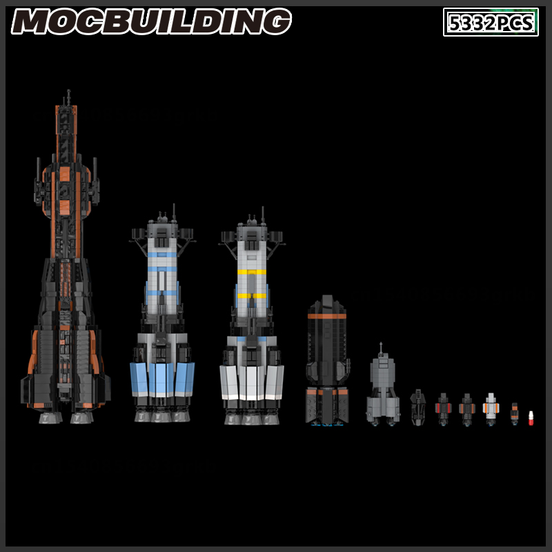 MOC Building Block Space Ship  – Model Kit Destroyer recenzja i cena