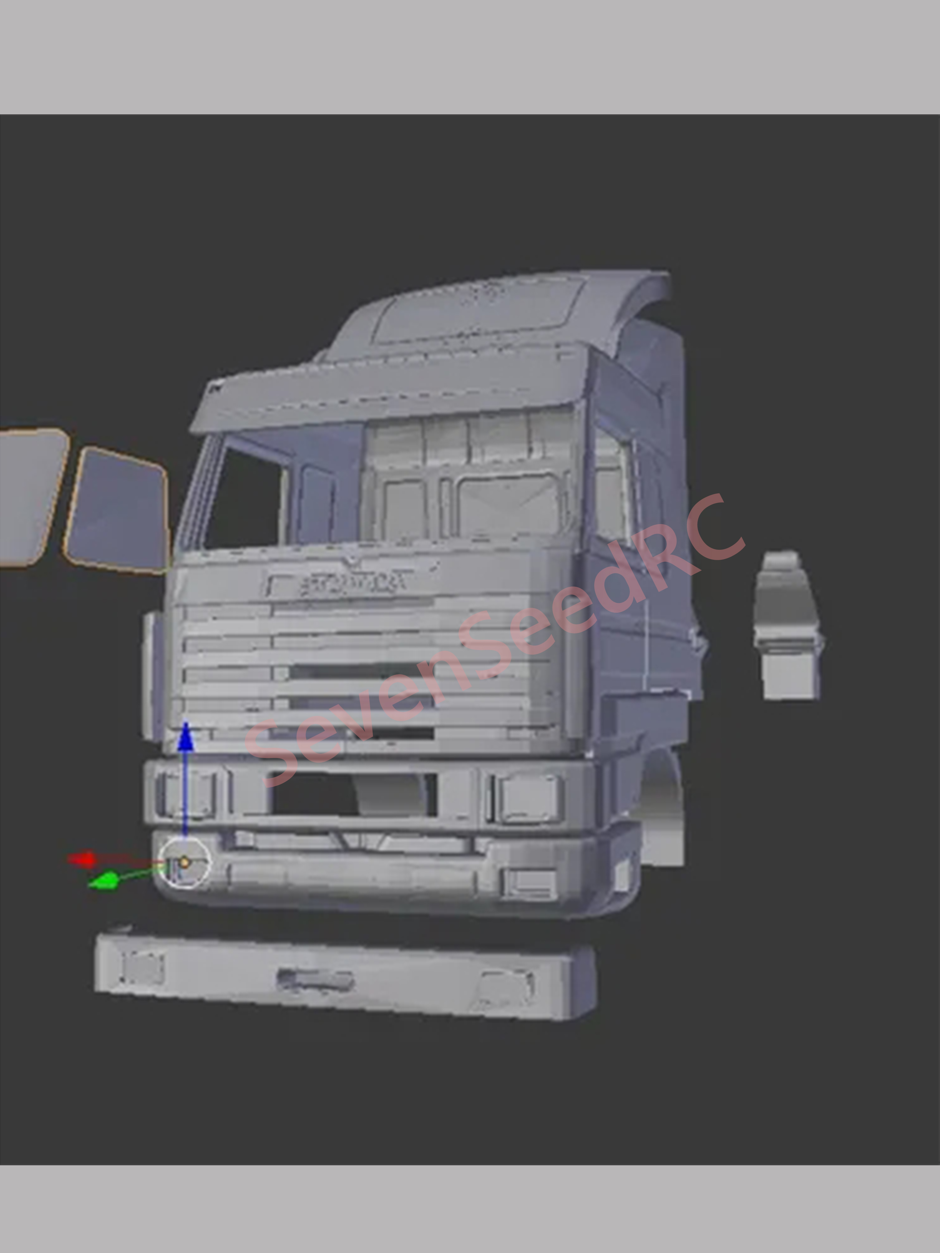 3d Printed Truck Cab Kit scani – Model Kit Jdm recenzja i cena
