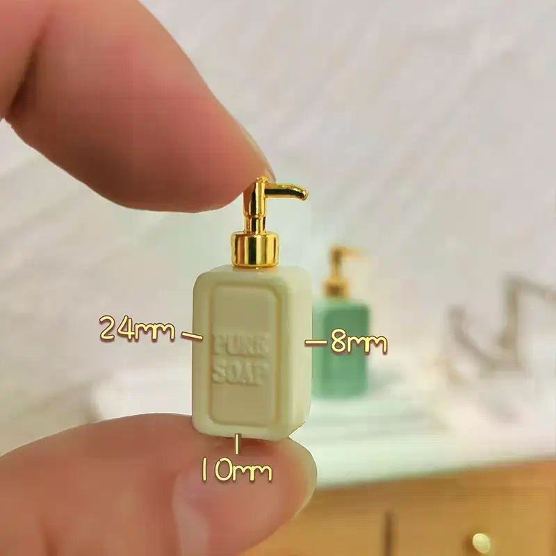 4Pcs Miniature Soap Dispenser  – Model Kit Fantasy recenzja i cena