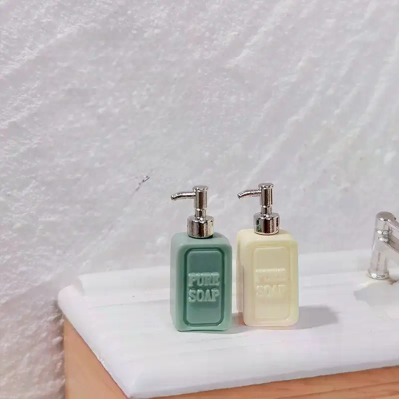 4Pcs Miniature Soap Dispenser  – Model Kit Fantasy recenzja i cena