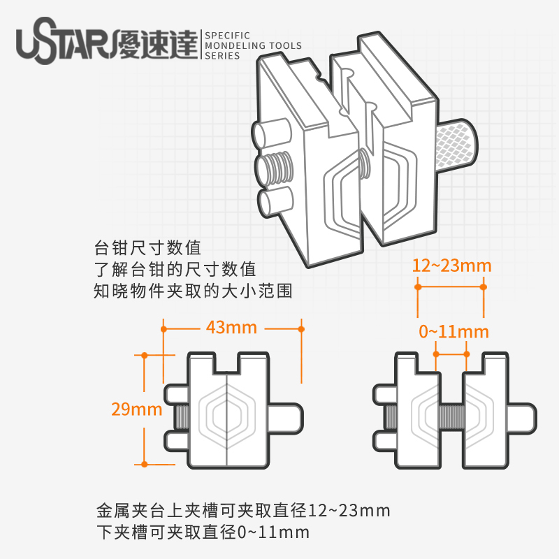 Hobby DIY Tool Mini bench vise – Model Kit Fantasy recenzja i cena