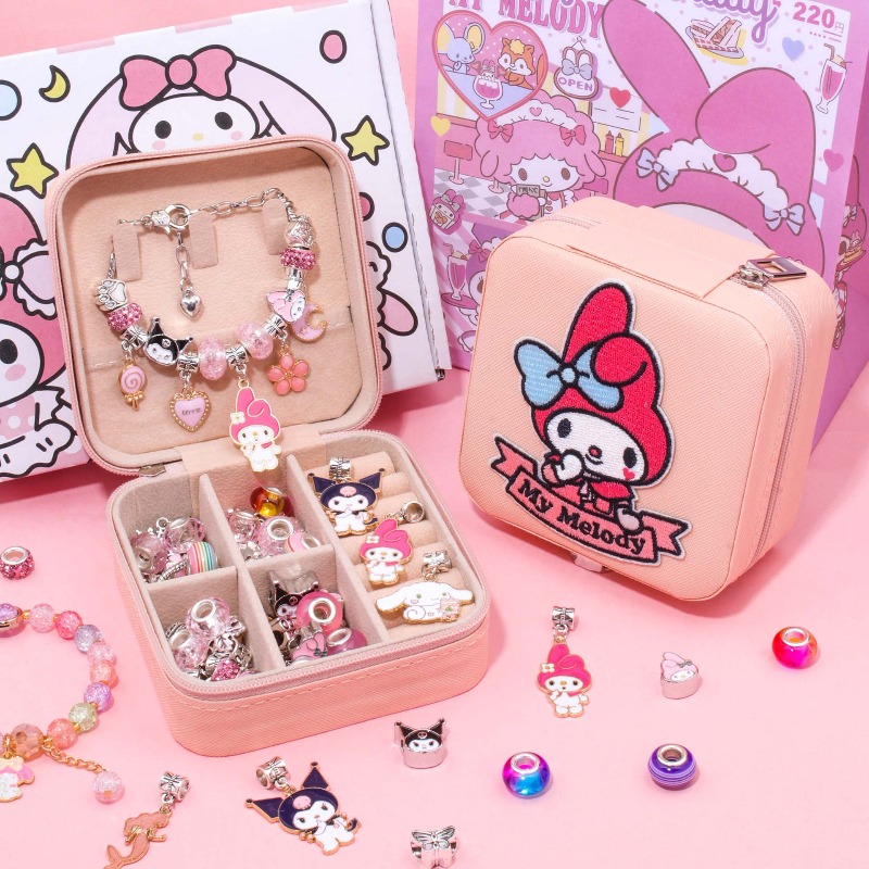 Sanrio Kuromi Beads Charm Brac – Model Kit For Girls recenzja i cena