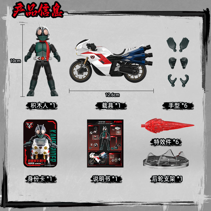 Bloks Masked Rider Action Figu – Model Kit Figures recenzja i cena