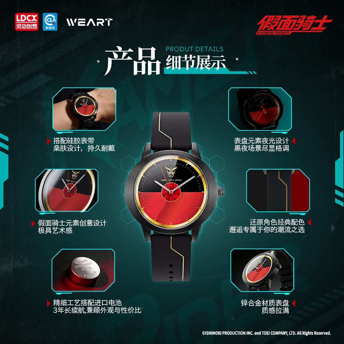 LDCX Kamen Rider Watch Anime A – Model Kit Kamen Rider recenzja i cena