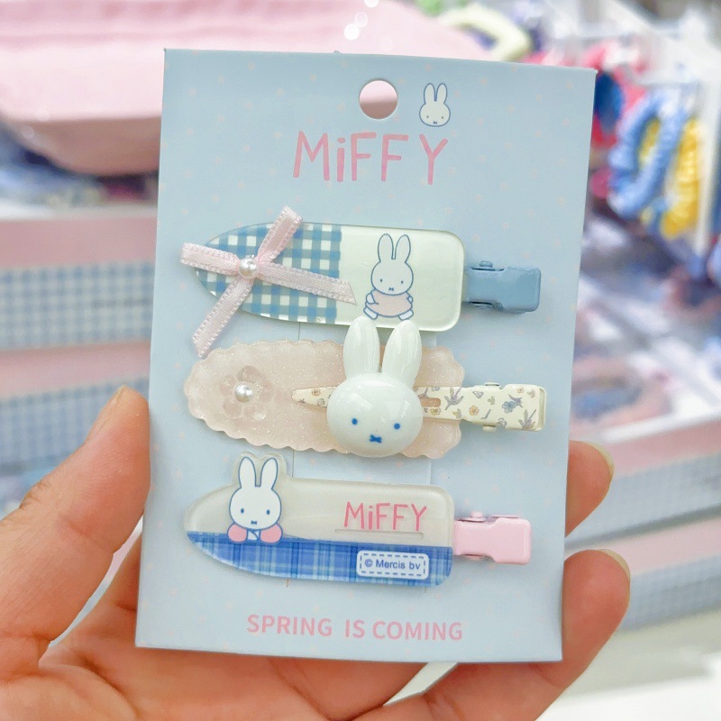 New Miffy rabbit bangs clip si – Model Kit For Girls recenzja i cena