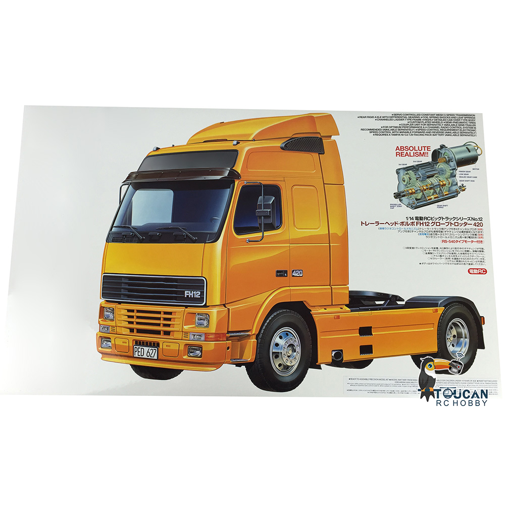 TAMIYA 56312 FH12 GB 420 RC Tr – Model Kit Motor recenzja i cena