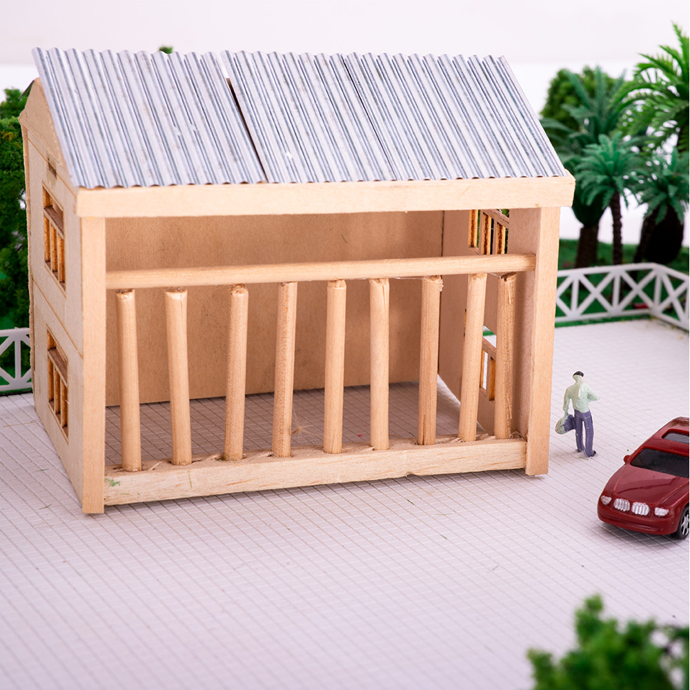 8PCS 1:35 Corrugated  Tile Wal – Model Kit Wall E recenzja i cena