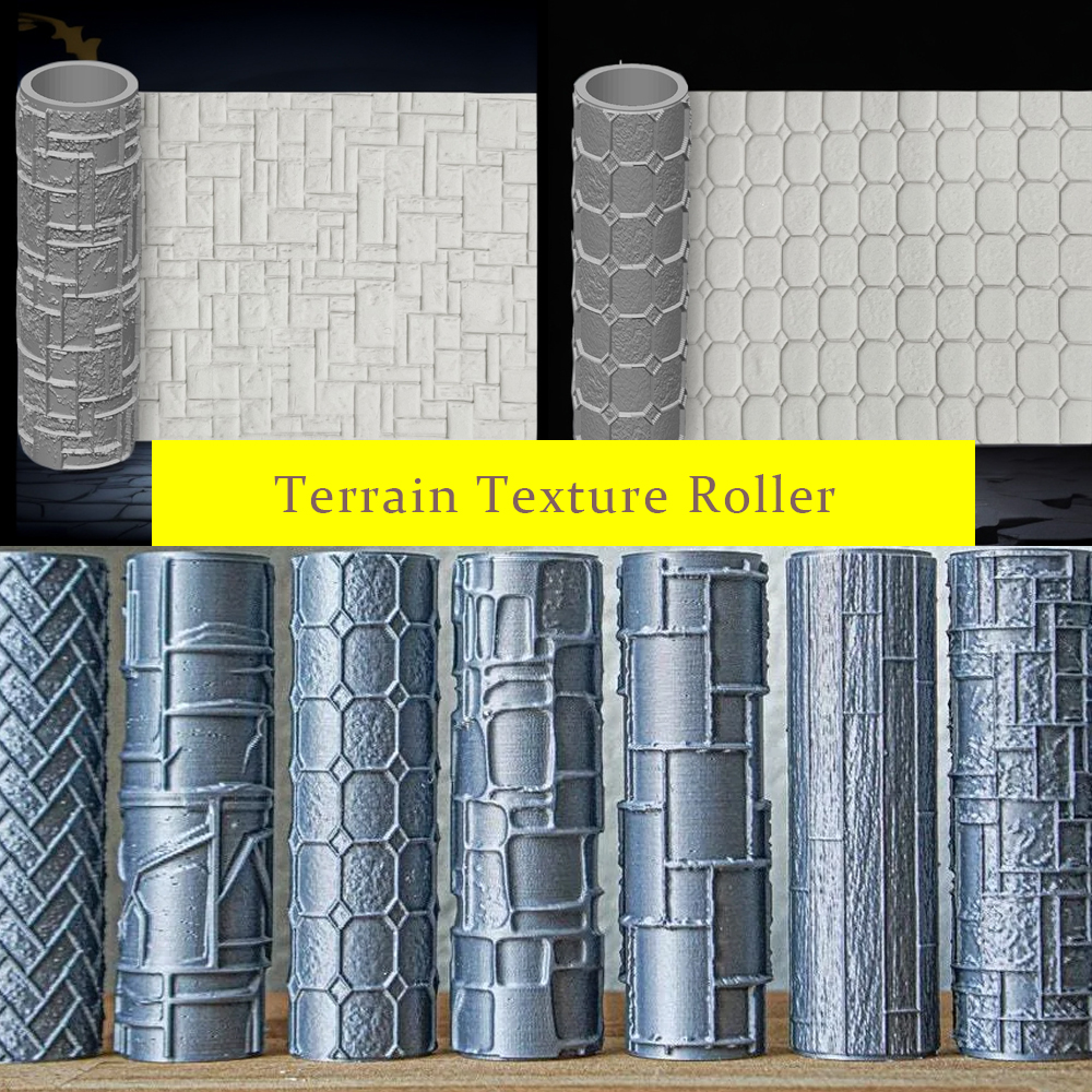 DIY DND Texture Roller Model M – Model Kit Wall E recenzja i cena