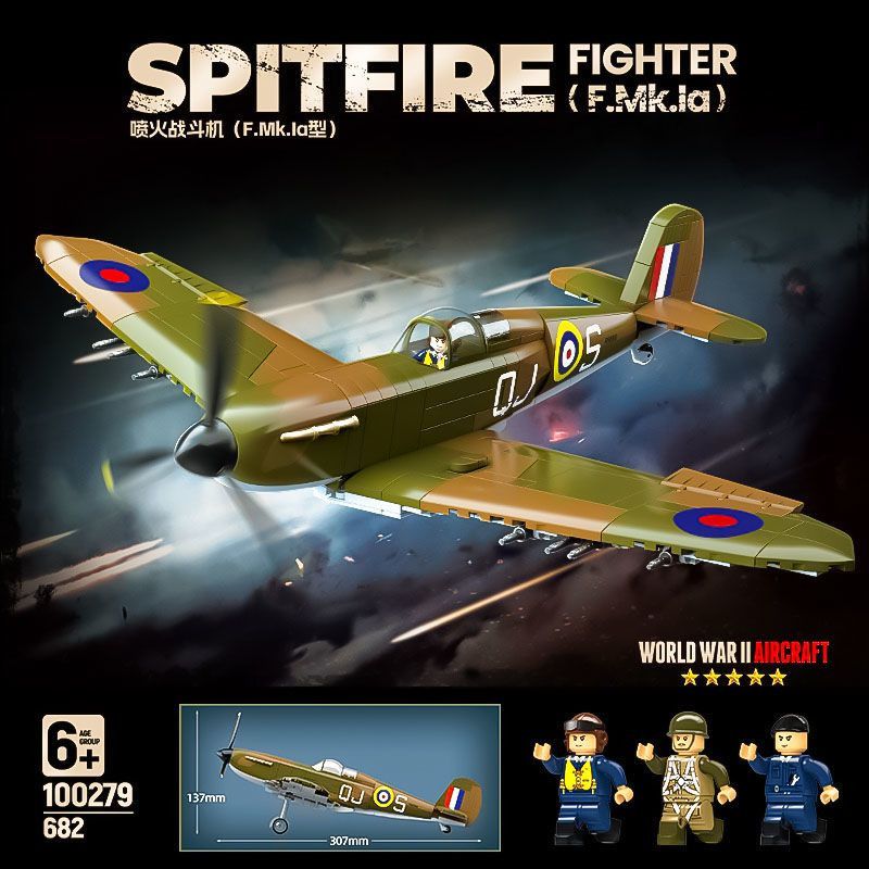 Building block assembled milit – Model Kit Spitfire recenzja i cena