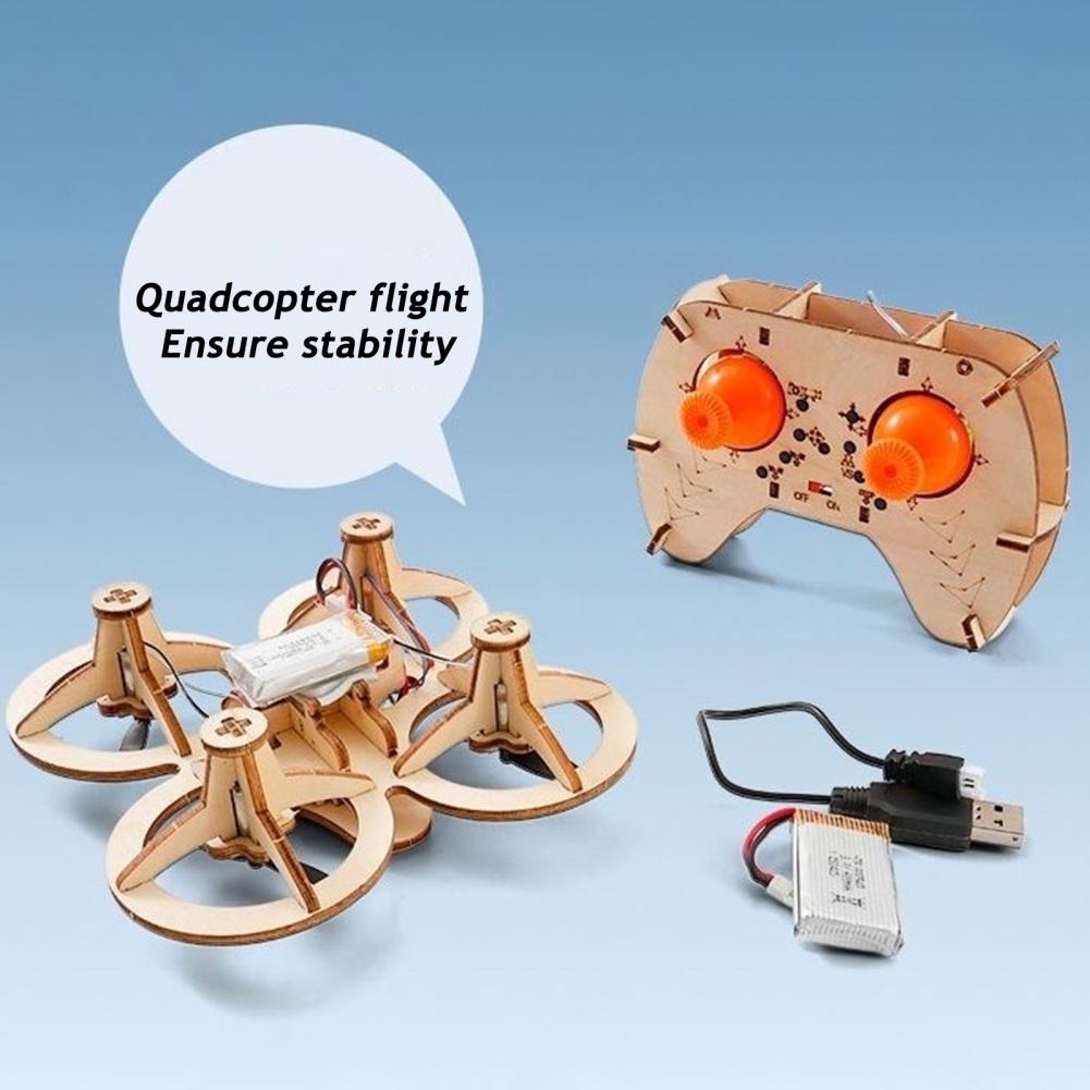 Rc Drone Toy Wooden Drone Puzz – Model Kit Motor recenzja i cena