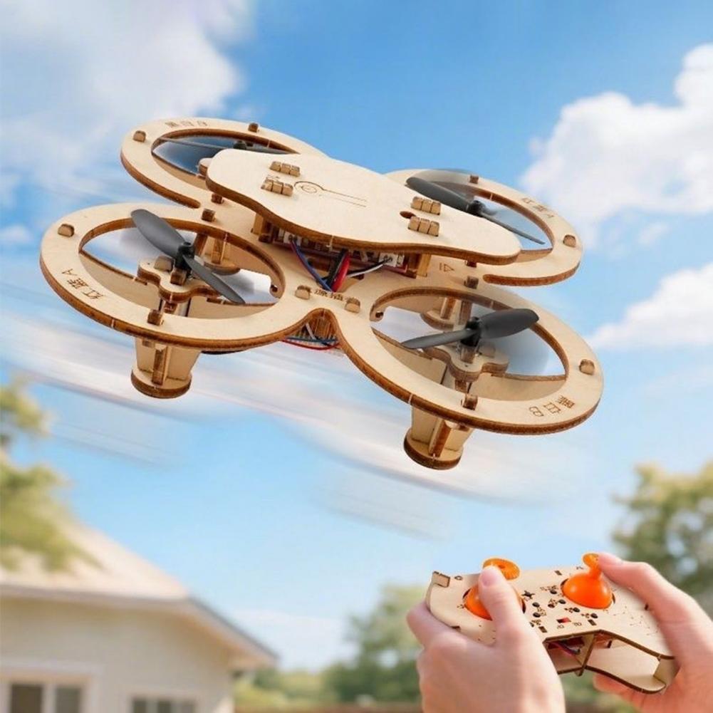 Rc Drone Toy Wooden Drone Puzz – Model Kit Motor recenzja i cena