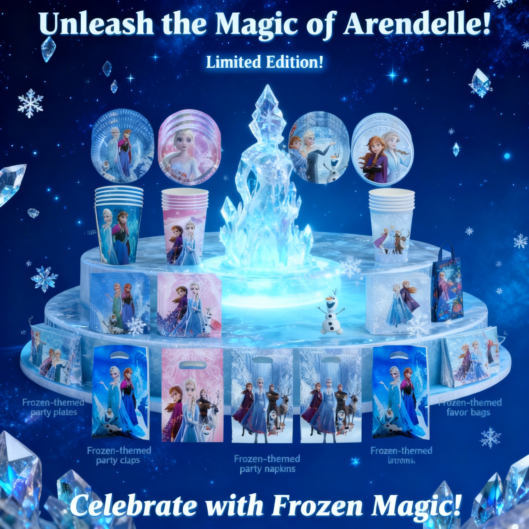 Frozen Birthday Party Supplies – Model Kit For Girls recenzja i cena