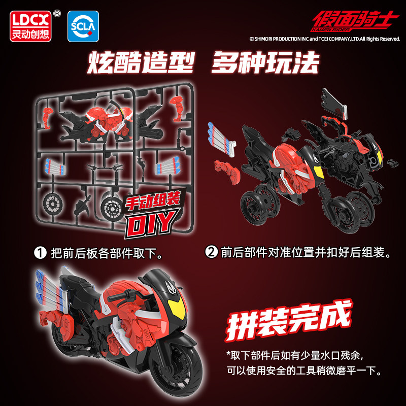 LDCX KLAMEN RIDER  Kuuga Den-O – Model Kit Kamen Rider recenzja i cena