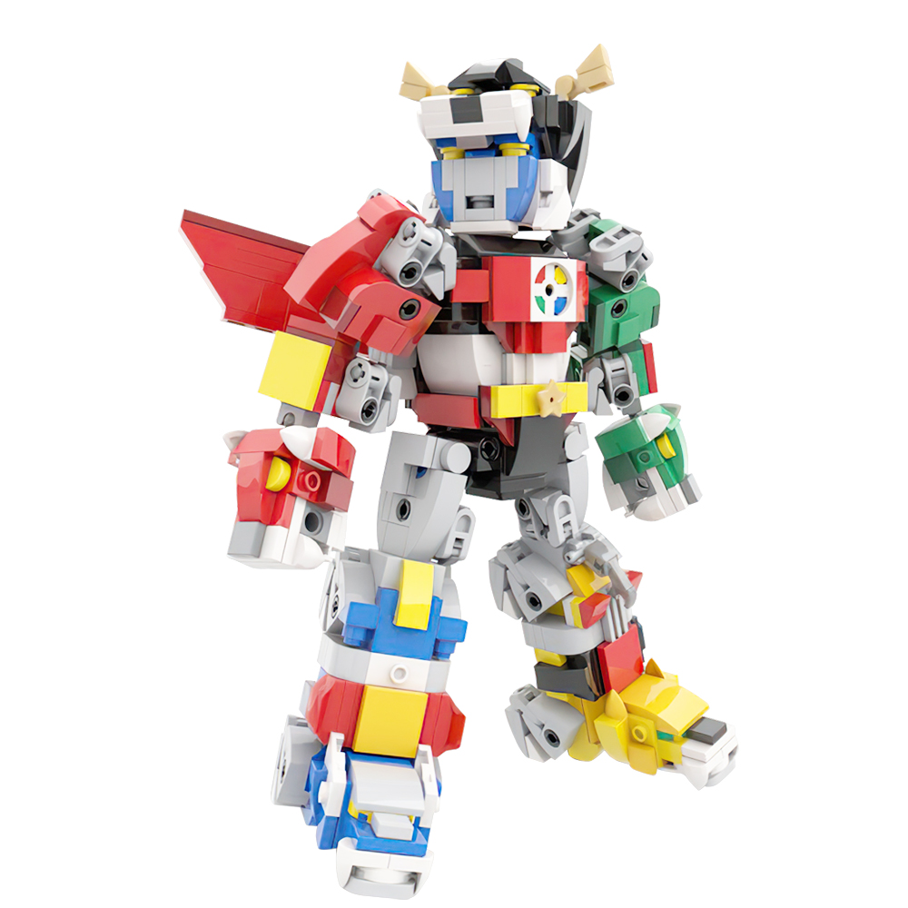MOC Voltroned Robot Action Fig – Model Kit Voltron recenzja i cena