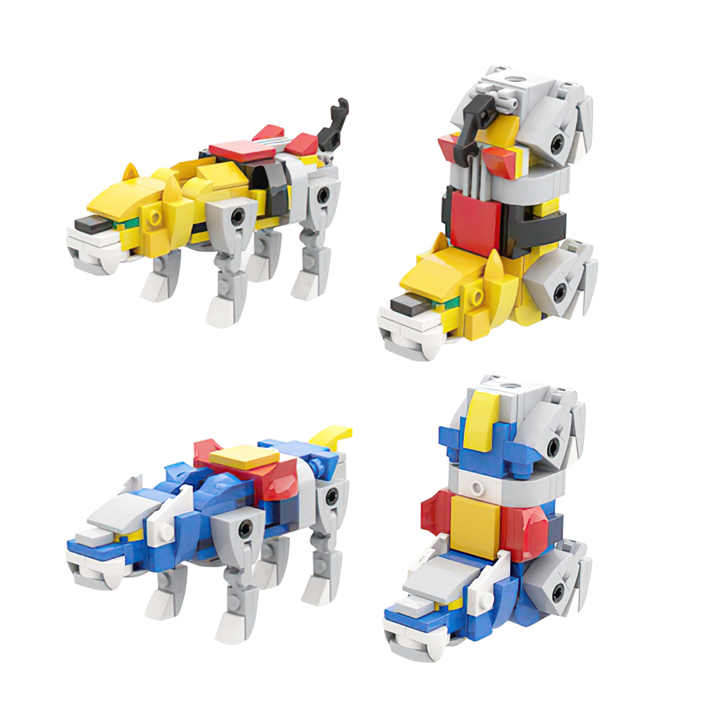 MOC Voltroned Robot Action Fig – Model Kit Voltron recenzja i cena