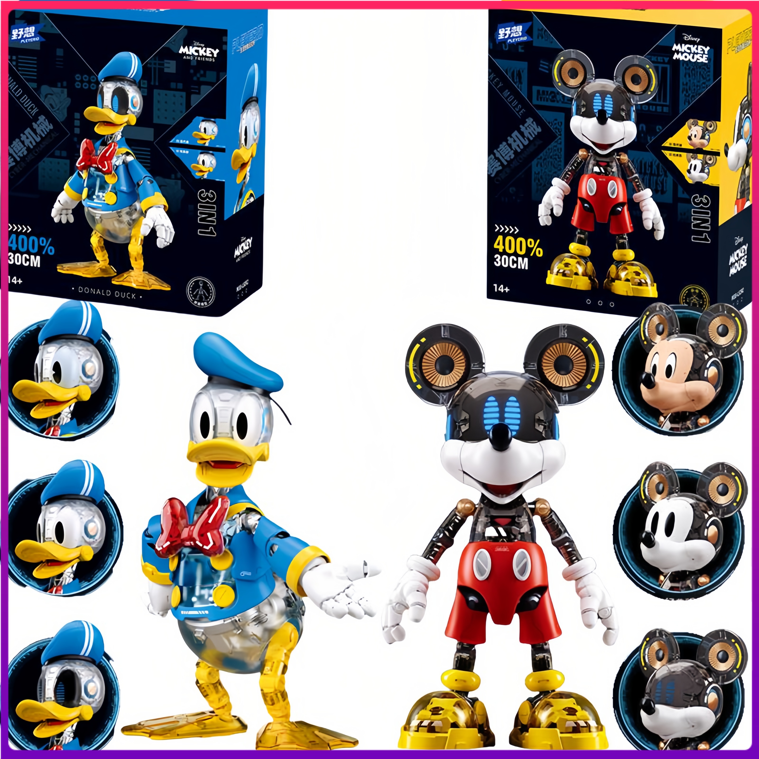 Anime Character Cyber Mickey D – Model Kit Figures recenzja i cena