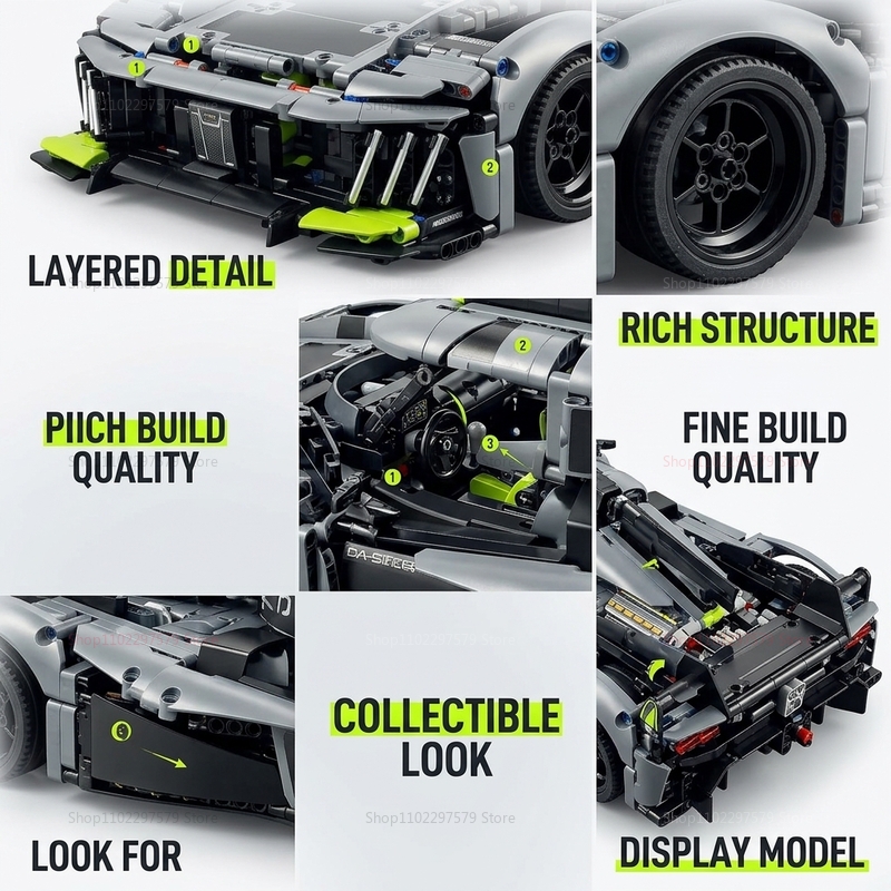 1:10 Scale Racing Sport Car Mo – Model Kit Fantasy recenzja i cena