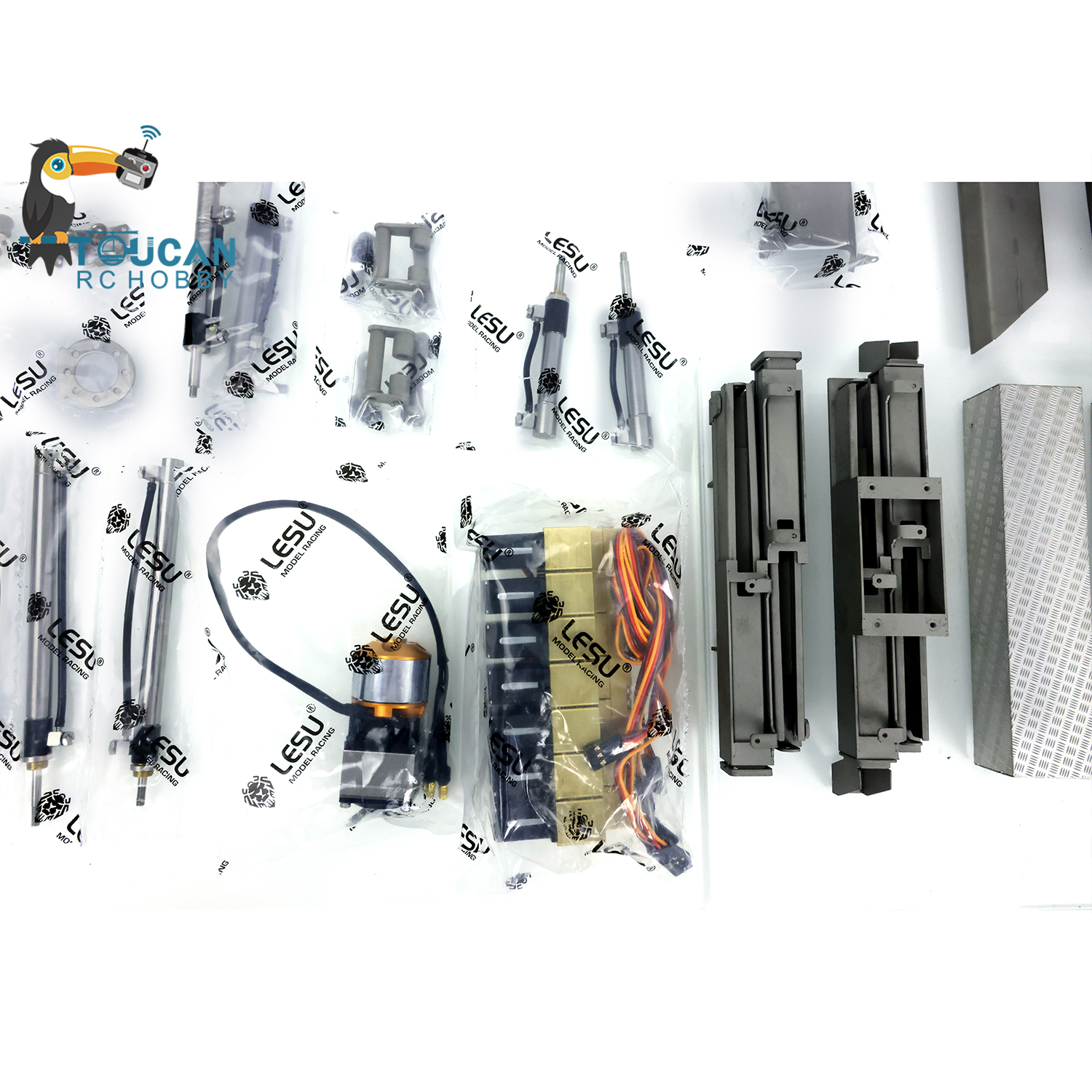 LESU RC Parts Hydraulic Crane  – Model Kit Motor recenzja i cena