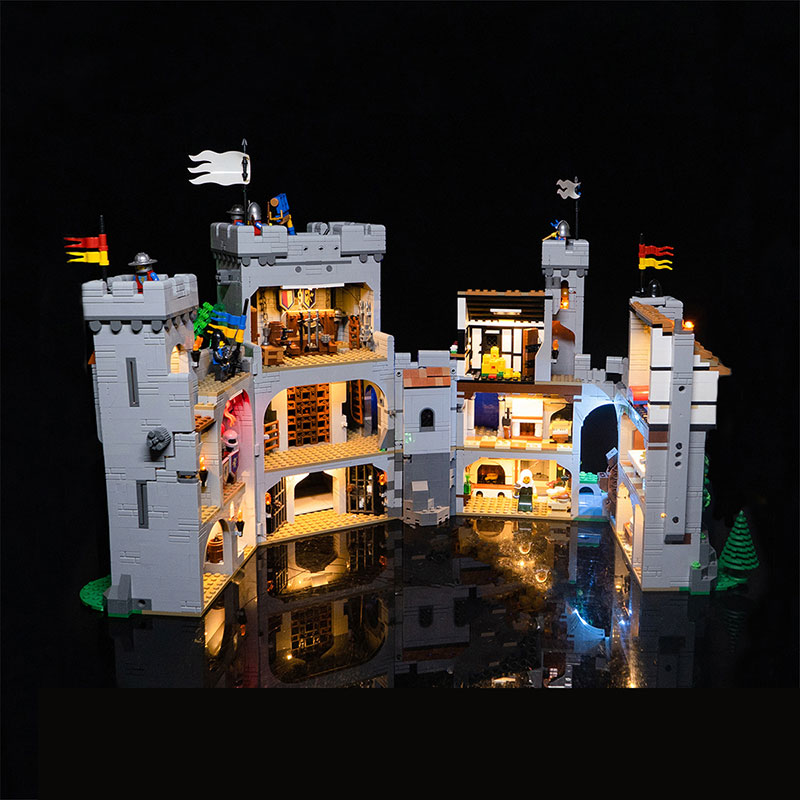 LED Light Kit For LEGO 10305 L – Model Kit Knight recenzja i cena