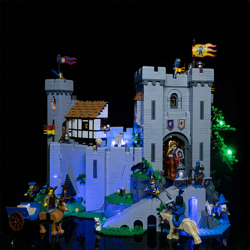 LED Light Kit For LEGO 10305 L – Model Kit Knight recenzja i cena