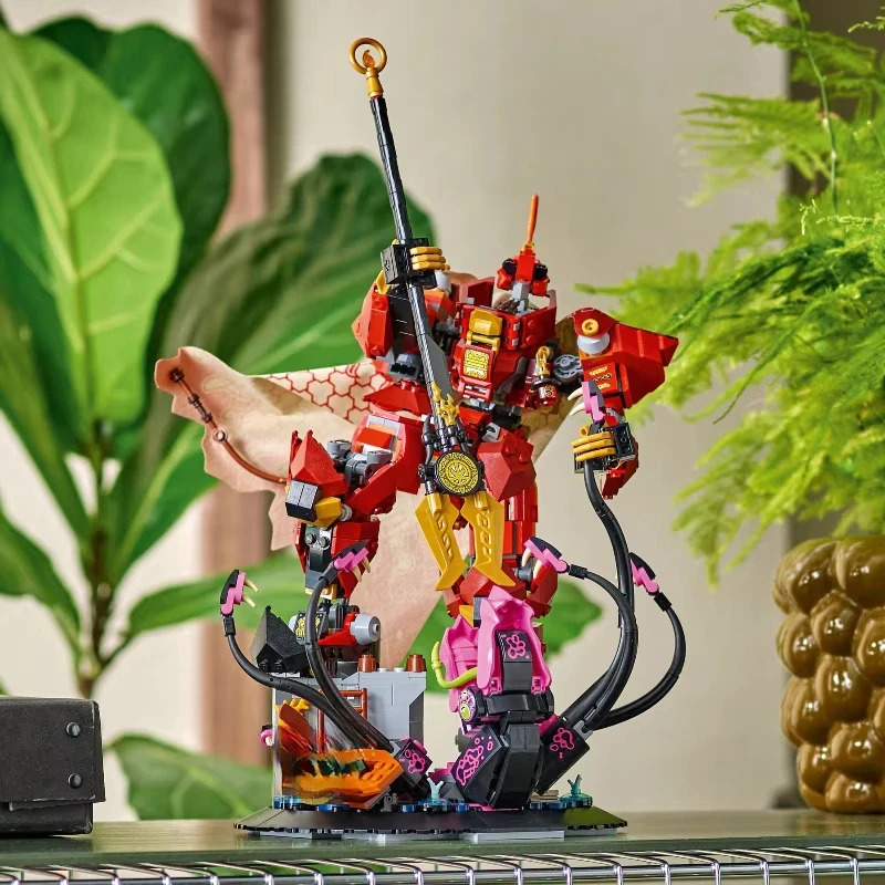 2025 New 996pcs Flame Knight M – Model Kit Knight recenzja i cena