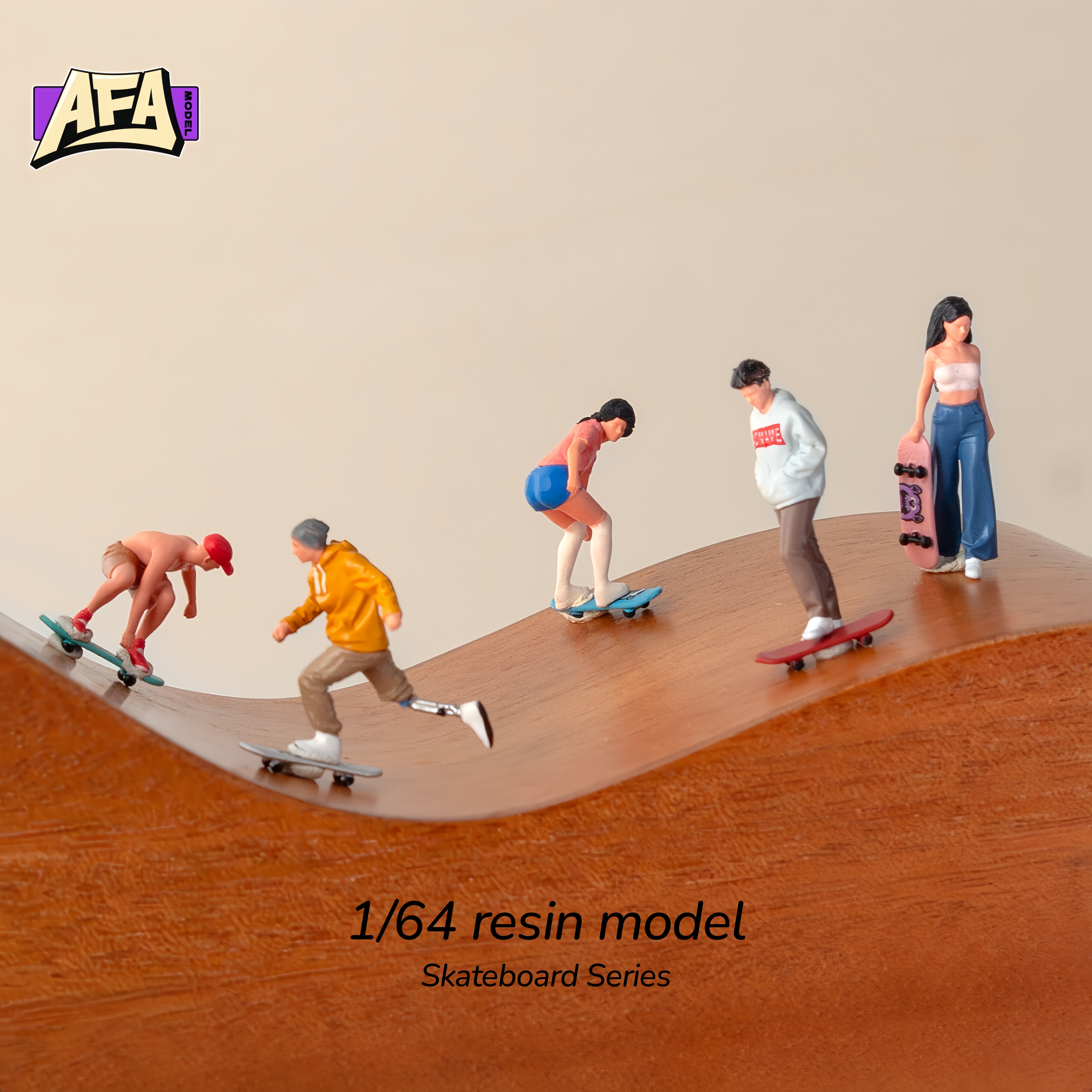 1 64 resin diorama skate Minia – Model Kit Figures recenzja i cena