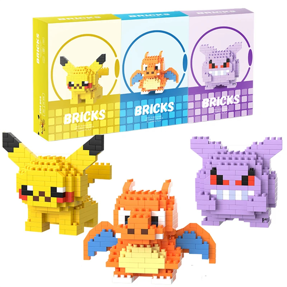 Pokemon Micro Building Blocks  – Model Kit Figures recenzja i cena