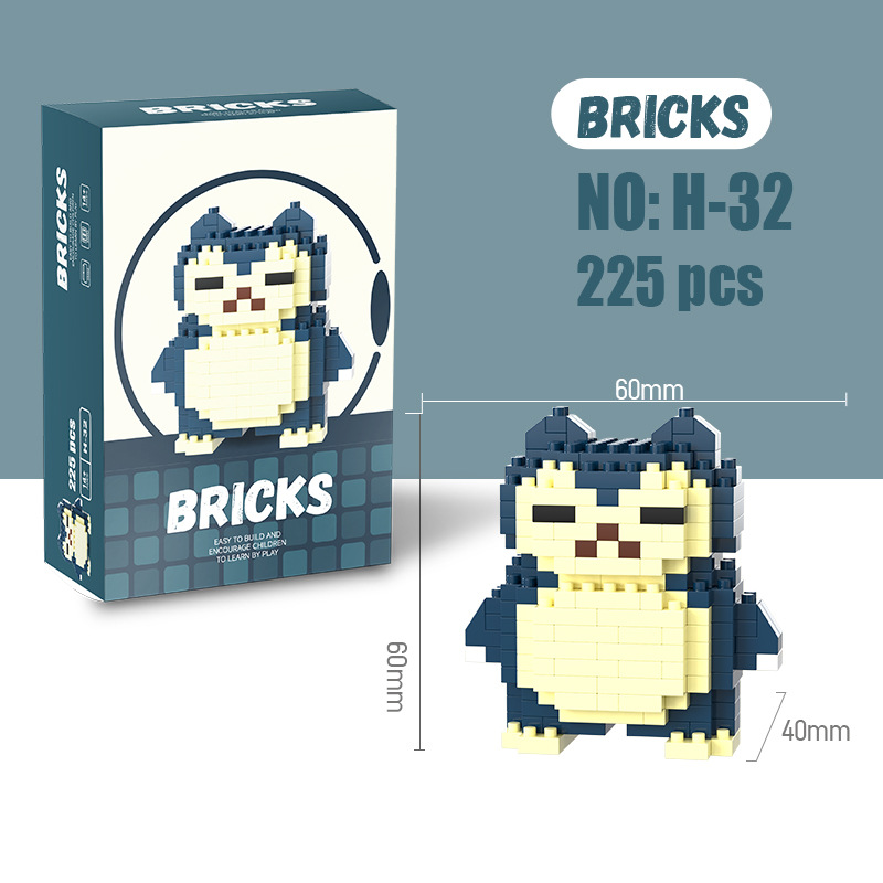Pokemon Micro Building Blocks  – Model Kit Figures recenzja i cena
