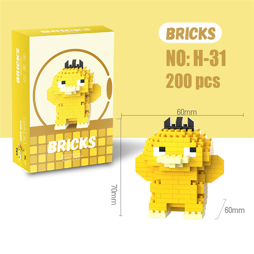 Pokemon Micro Building Blocks  – Model Kit Figures recenzja i cena