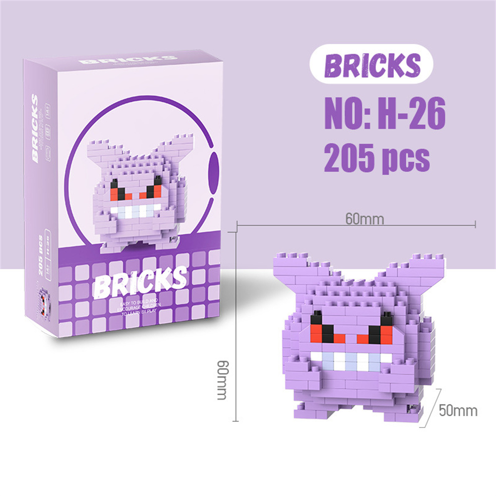 Pokemon Micro Building Blocks  – Model Kit Figures recenzja i cena