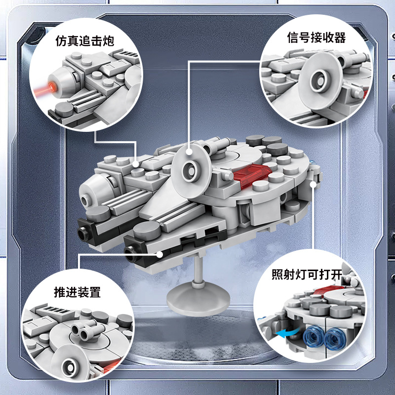104PCS Star Plan Millennium Fa – Model Kit Destroyer recenzja i cena