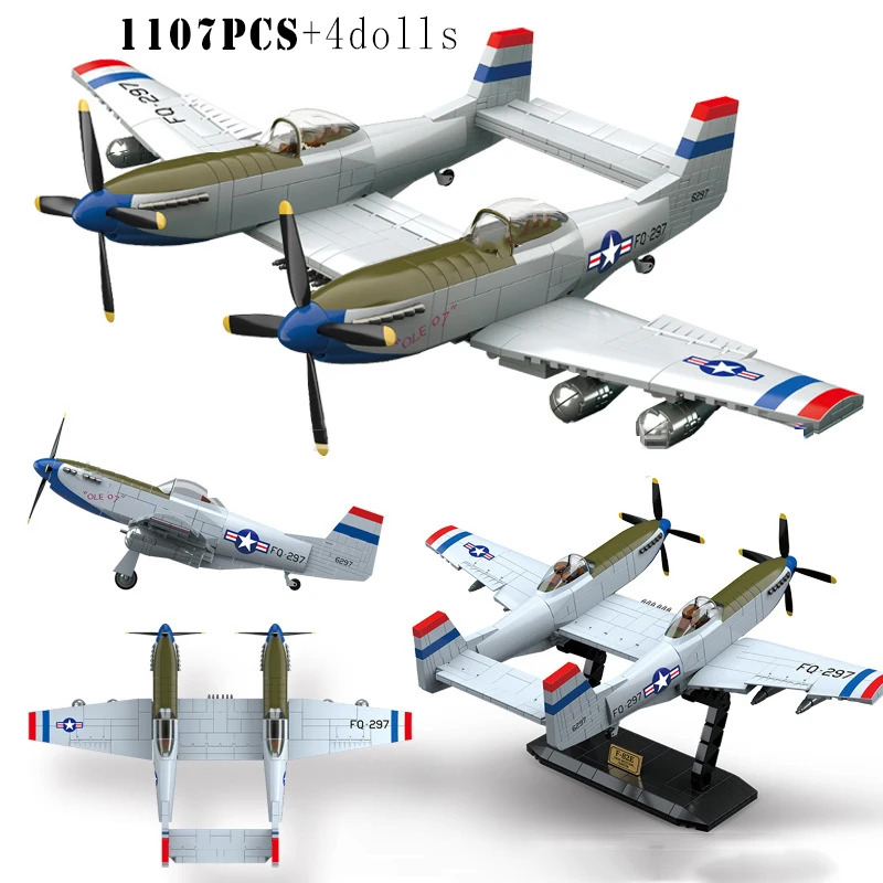 QUAN GUAN 100281 American F-82 – Model Kit Spitfire recenzja i cena