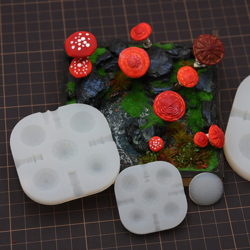 2pcs/set Mini Mushroom Silicon – Model Kit Tool recenzja i cena