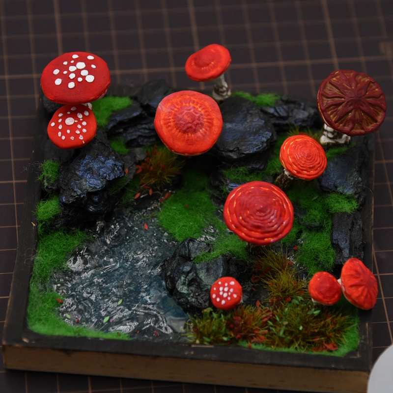 2pcs/set Mini Mushroom Silicon – Model Kit Tool recenzja i cena
