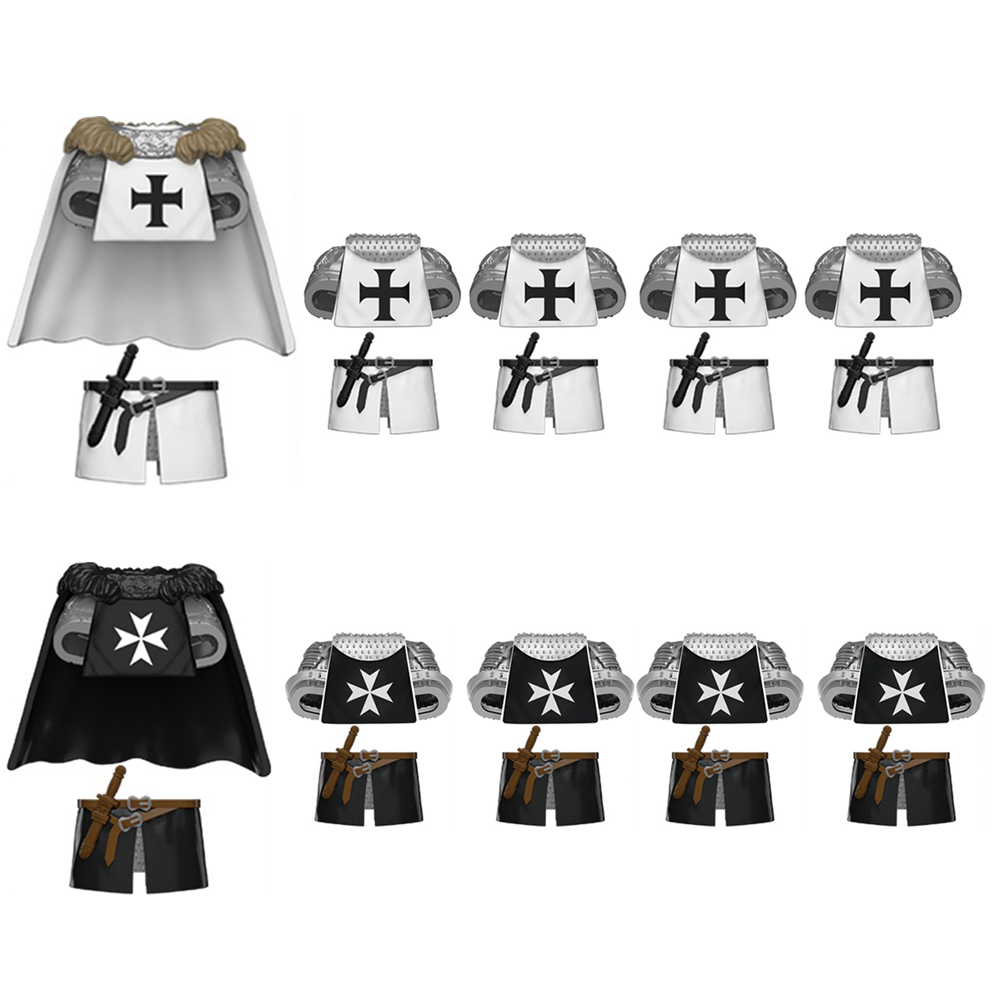 MOC Medieval Military War Knig – Model Kit Knight recenzja i cena