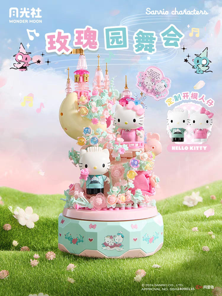 Sanrio Hello Kitty Gemini DIY  – Model Kit For Girls recenzja i cena