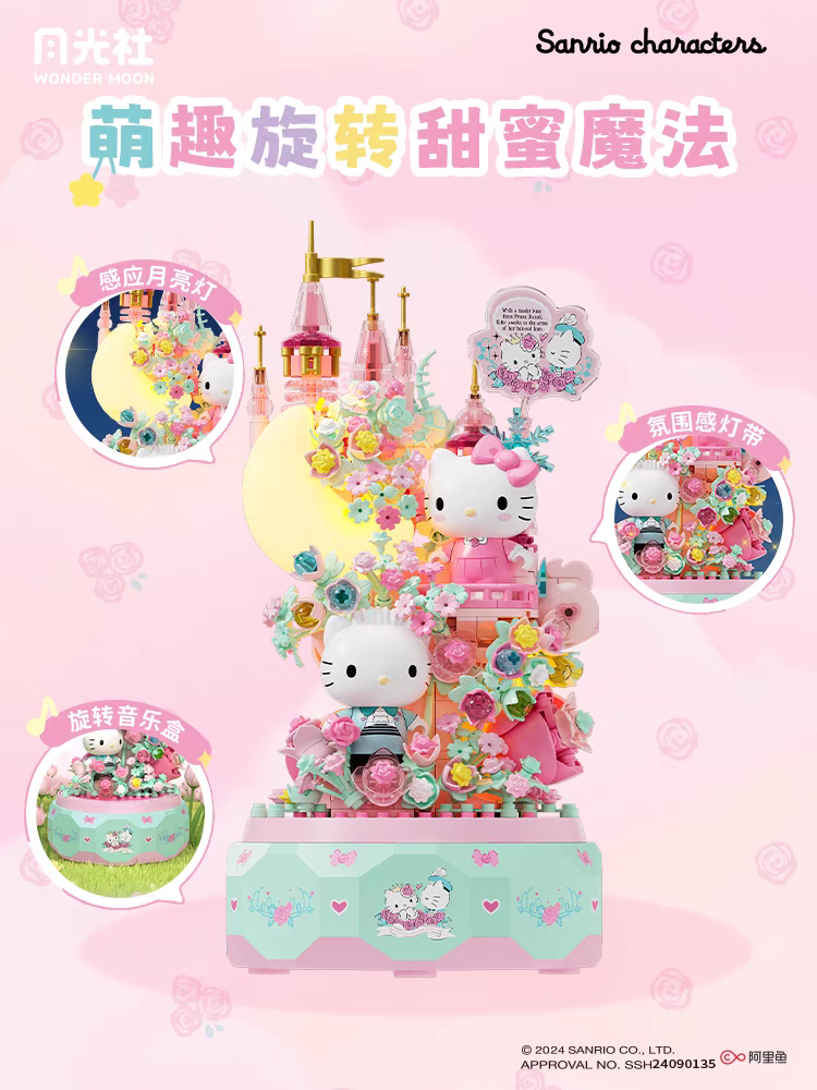 Sanrio Hello Kitty Gemini DIY  – Model Kit For Girls recenzja i cena