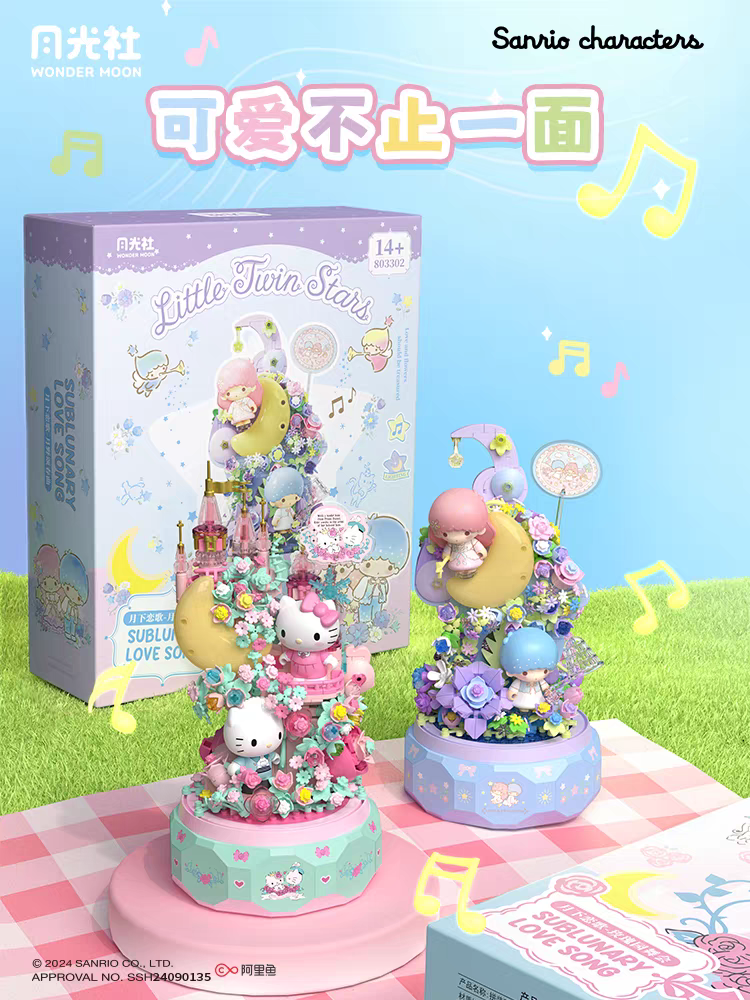Sanrio Hello Kitty Gemini DIY  – Model Kit For Girls recenzja i cena